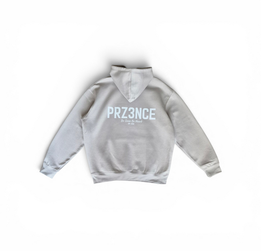 PRZ3NCE Oversized Hoodie – Stone