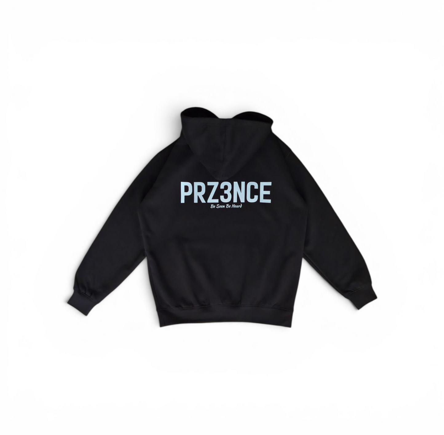 PRZ3NCE Oversized Hoodie – Black