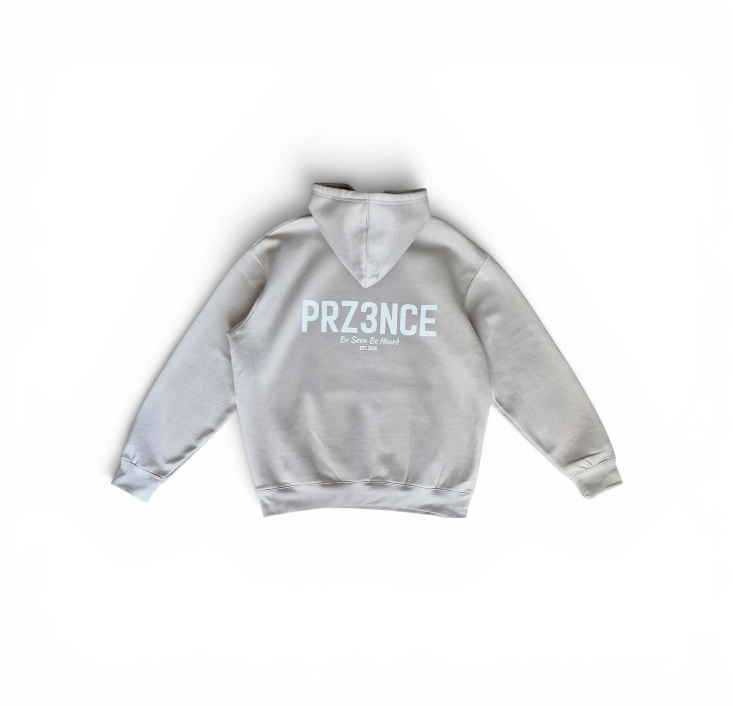 PRZ3NCE Oversized Hoodie – Stone