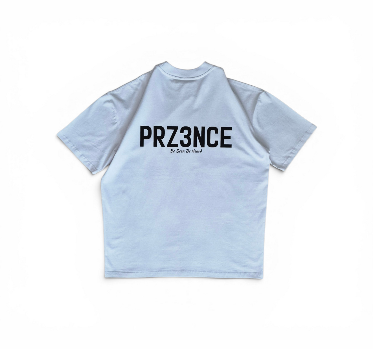 PRZ3NCE Oversized Tee -White