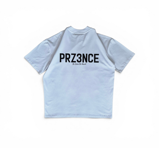 PRZ3NCE Oversized Tee -White