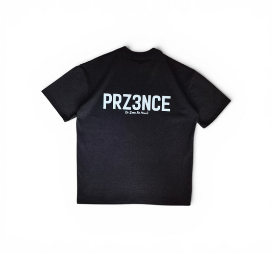 PRZ3NCE Oversized Tee - Black 