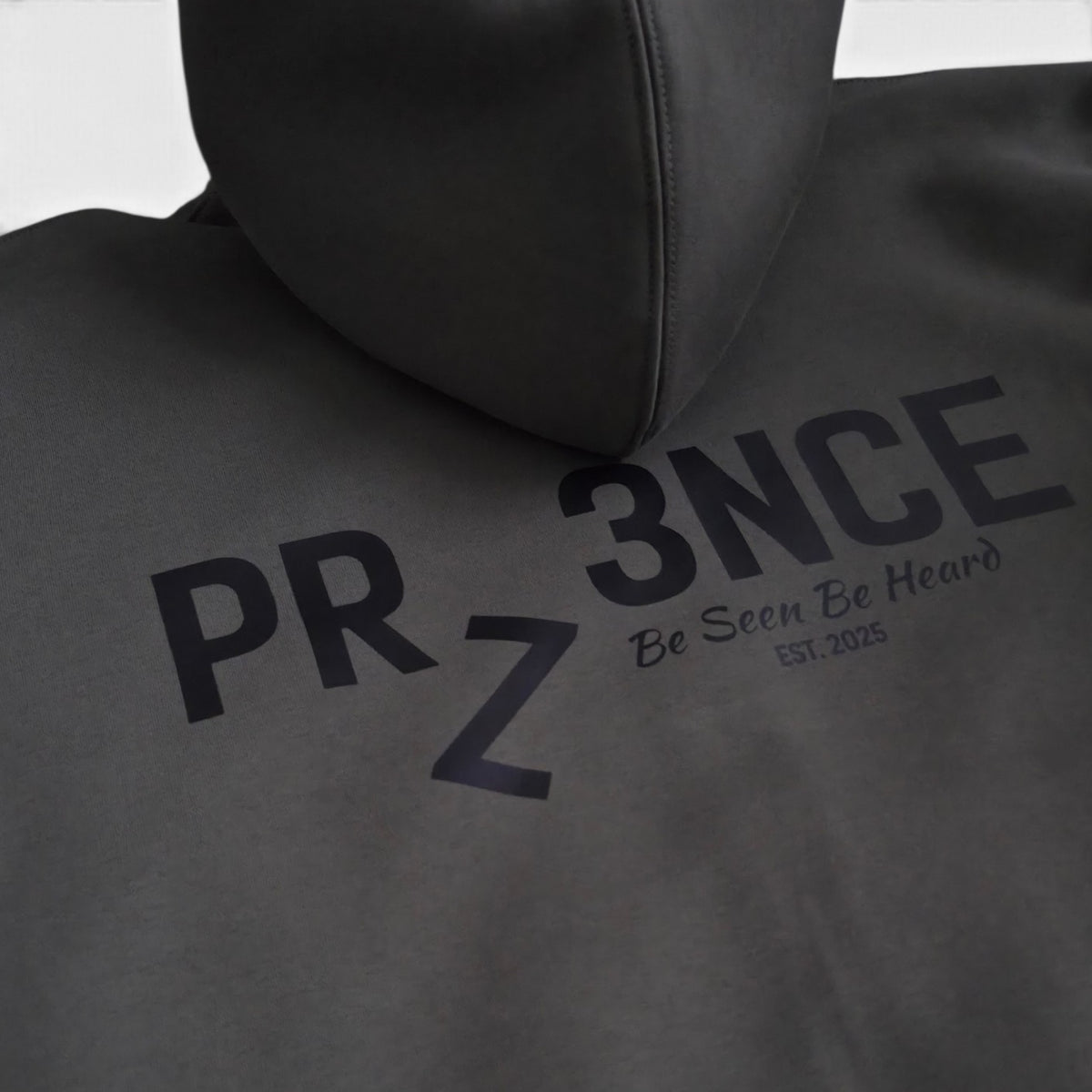 PRZ3NCE Khaki Full Zip Hoodie