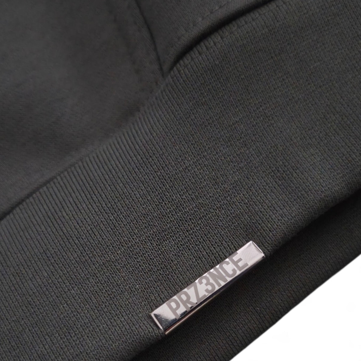 PRZ3NCE Khaki Full Zip Hoodie