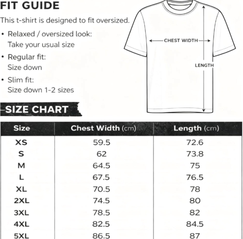 PRZ3NCE Oversized Tee -White