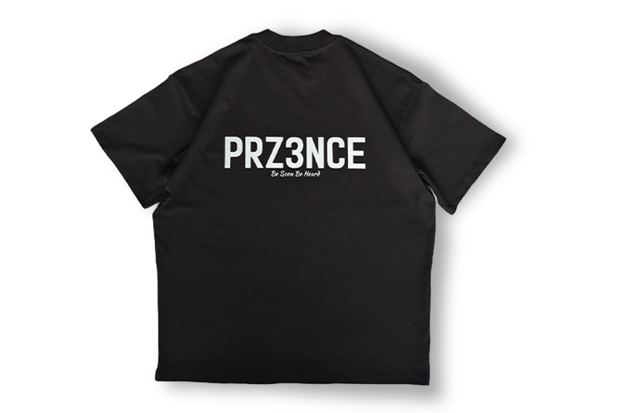 PRZ3NCE Oversized Tee - Black 